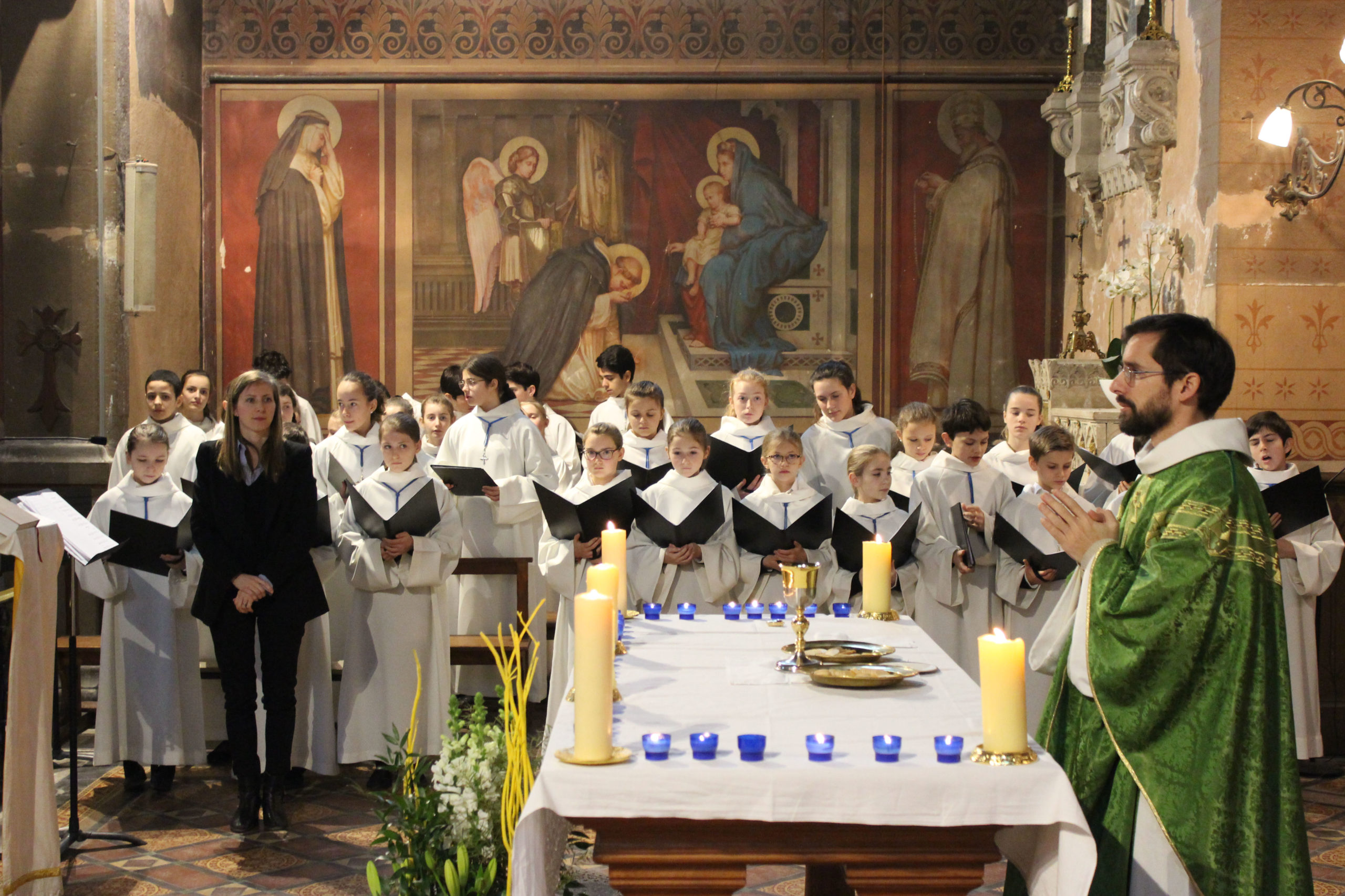 Messe de prise d’aube à Oullins – 27 Janvier 2019