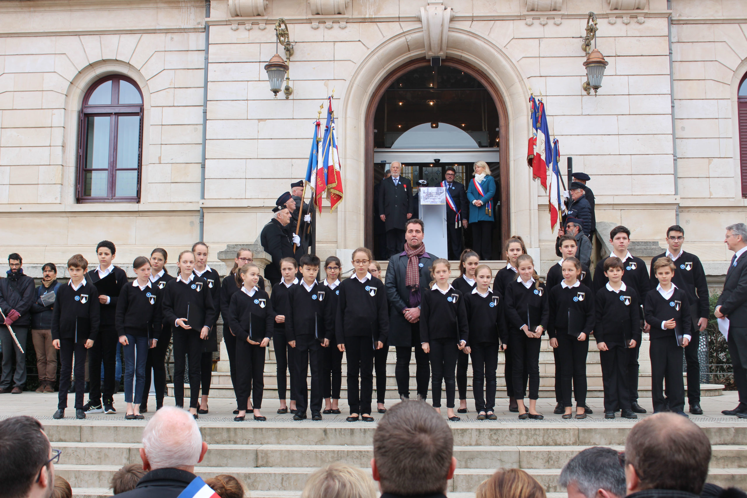 Commémoration du 11 novembre à Oullins  – 11 Novembre 2019