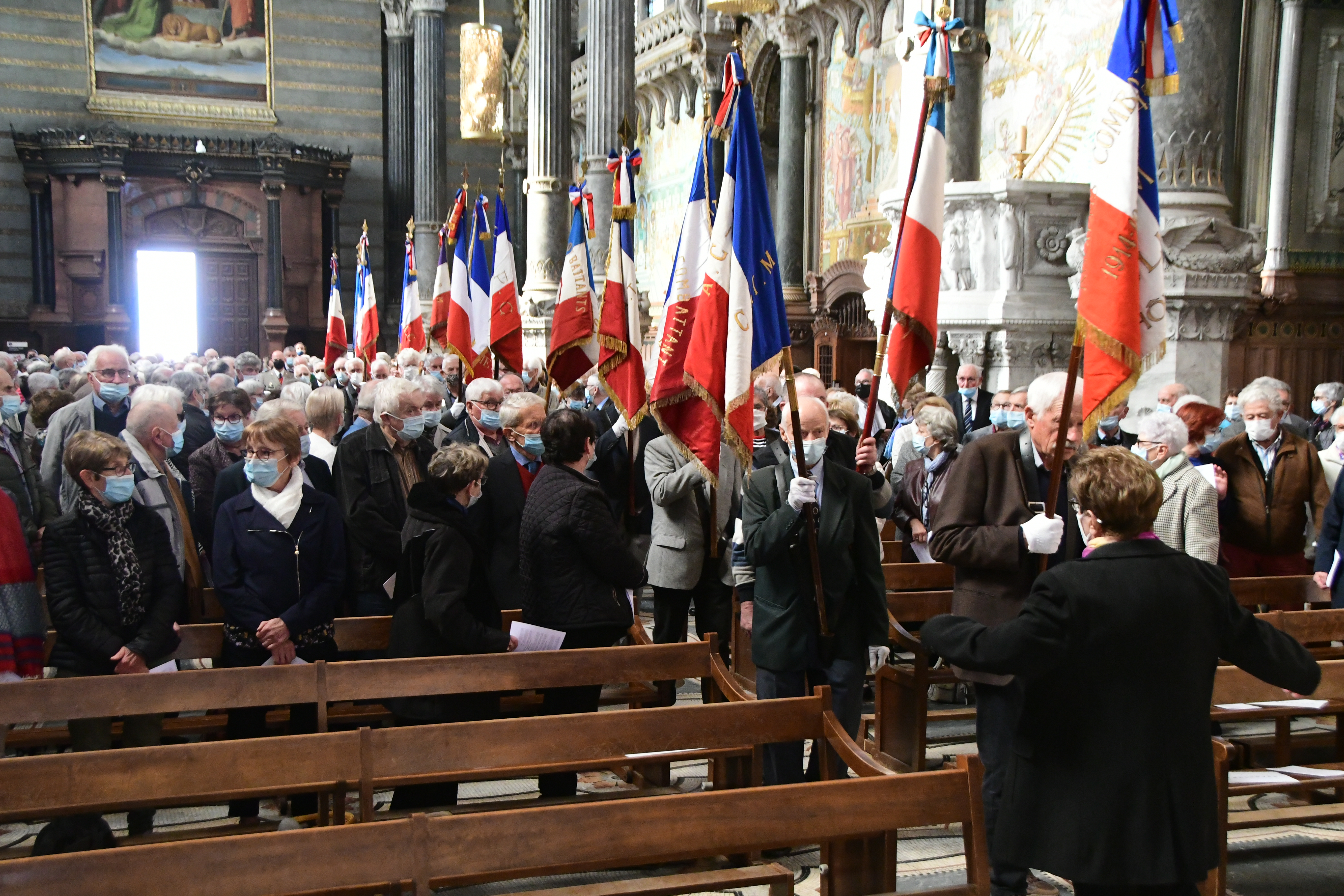 Messe des anciens combattants du Rhône à Fourvière – 16 octobre 2021