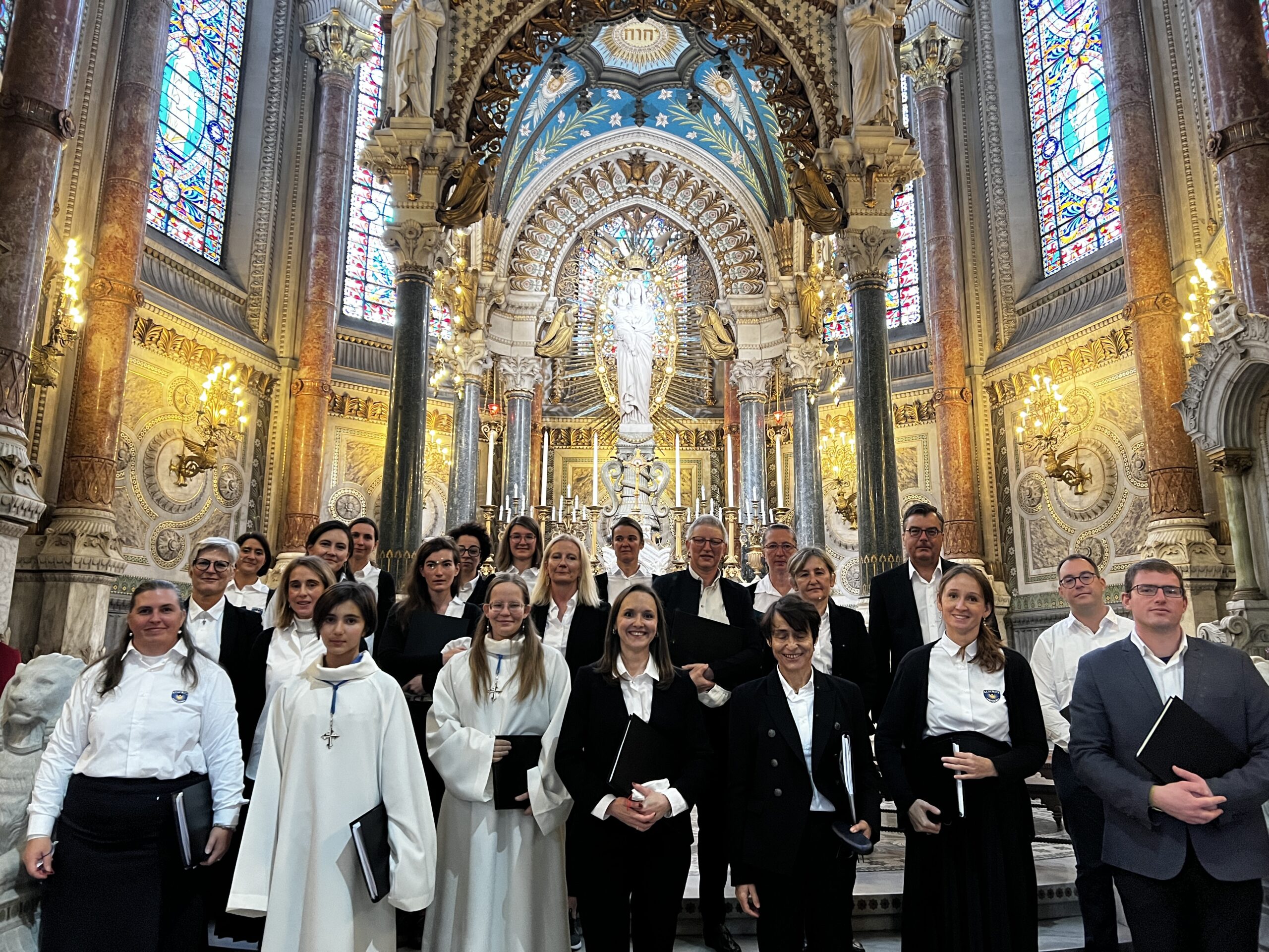 Messe avec le chœur d’adultes à la Basilique – 21 novembre 2021