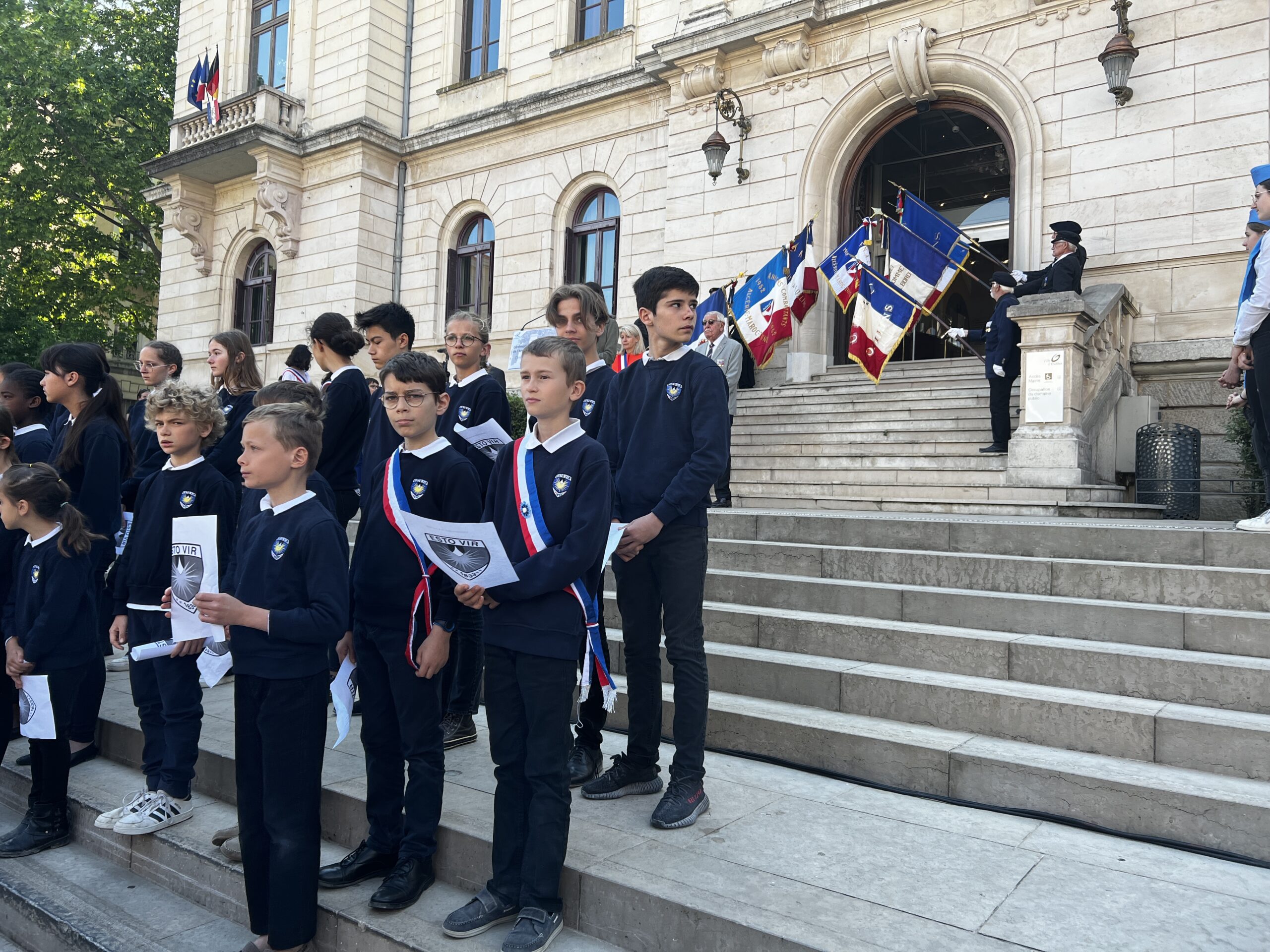 8 mai 1945 à l’Hôtel de Ville d’Oullins – 8 mai 2022