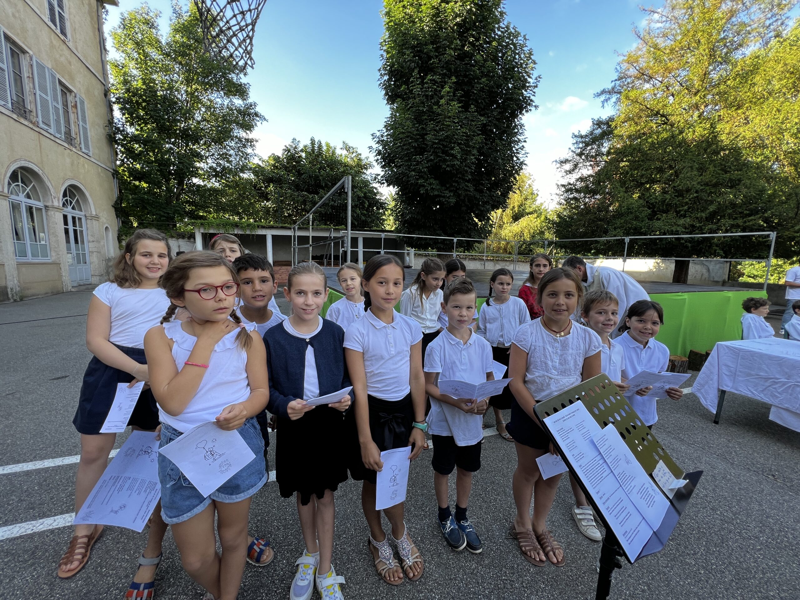 Messe de la fête de l’école avec la Pré-Maîtrise de Charly – 25 juin 2022