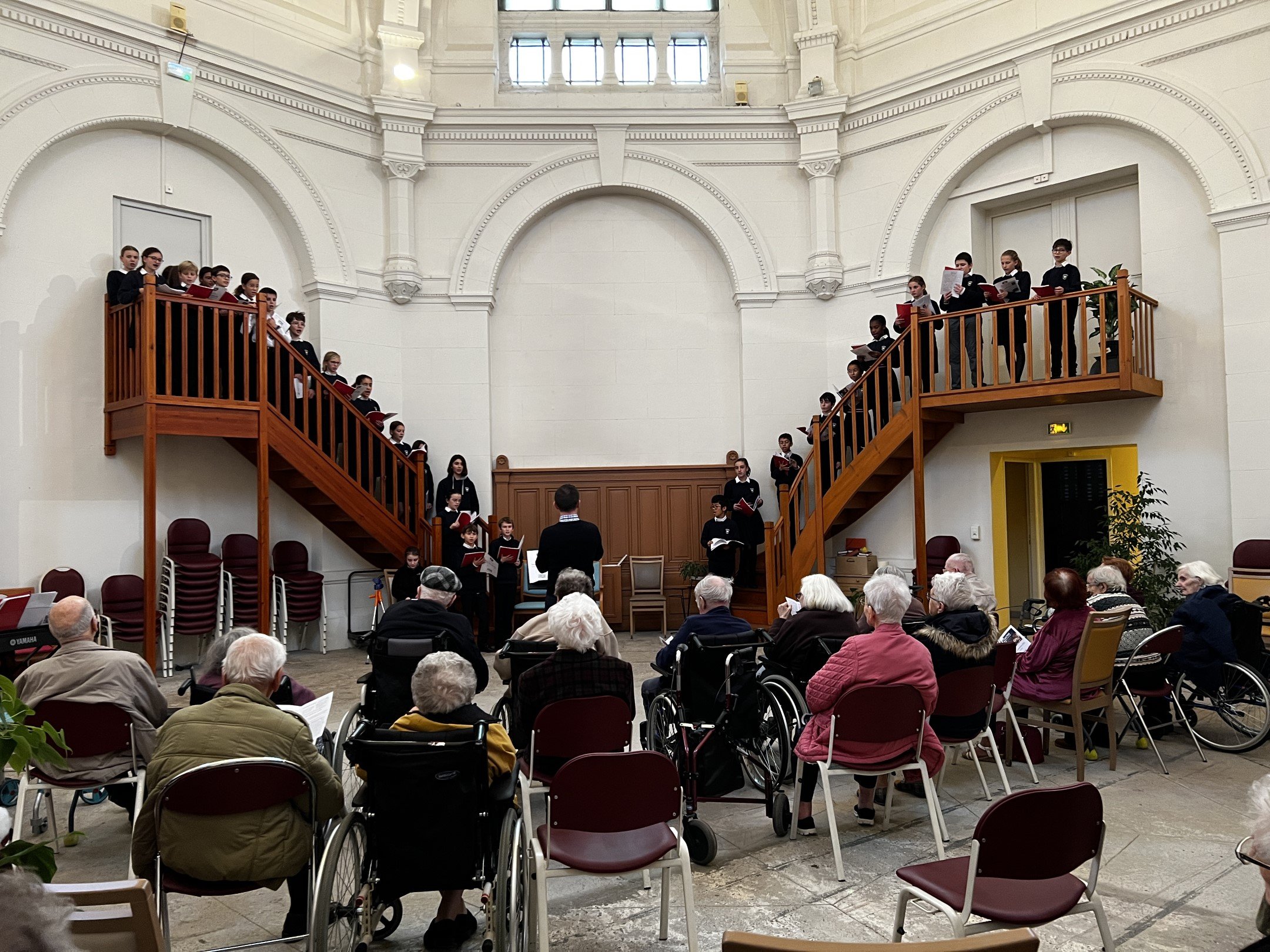 Concert à l’Ehpad Cardinal Maurin à Oullins – 15 décembre 2022