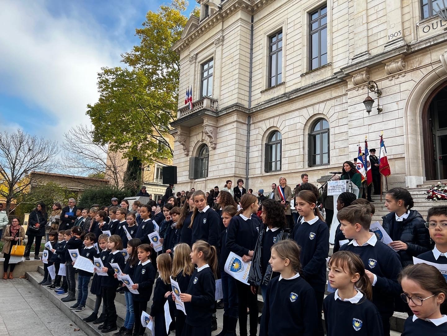 L’Armistice à l’Hôtel de Ville d’Oullins – 11 novembre 2022