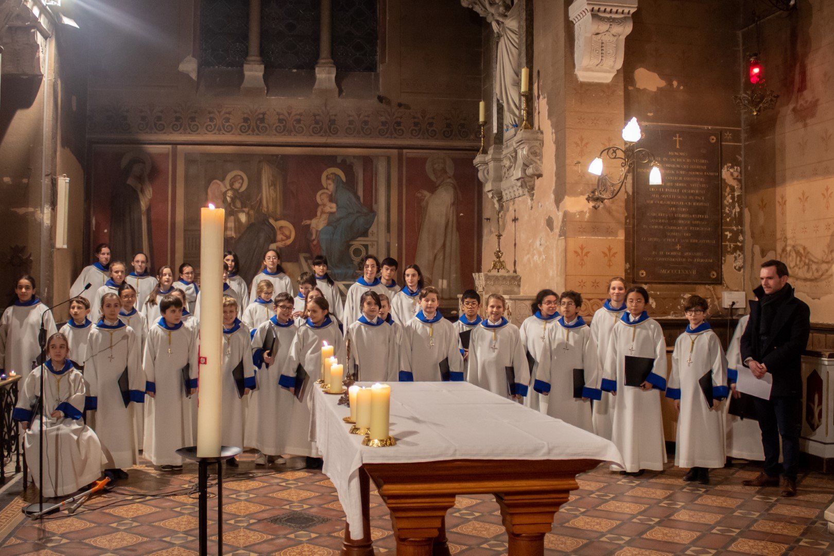 Vêpres de la St-Thomas d’Aquin et prises d’aubes des Petits Chanteurs – 27 janvier 2023